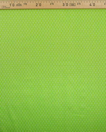 Tissu coton vert vif - Tissu au metre - Mercerine