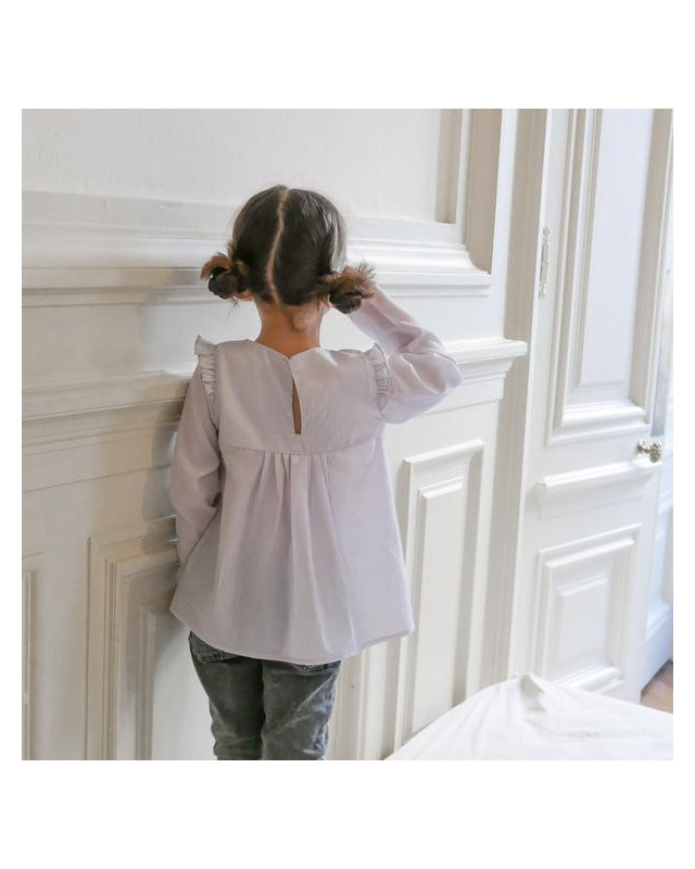 Patron couture enfant|blouse Héllébore|Ikatee|Mercerine