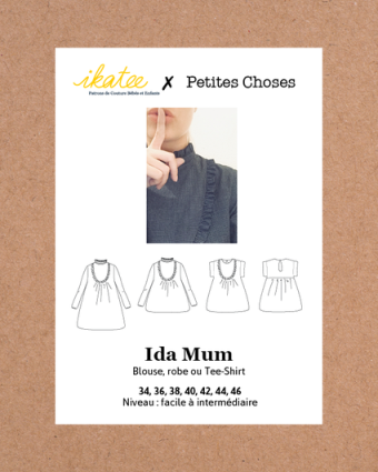 patron couture robe|Ikatee|Ida Mum|Mercerine