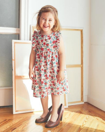 Patron couture enfant| Combinaison -robe Madrid|Ikatee|Mercerine