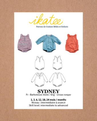 Barboteuse Sydney pour bébé|Ikatee|Mercerine