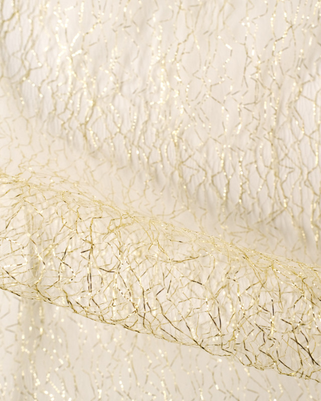 Tissu or - résille - Nappe - Tissu au metre - Mercerine