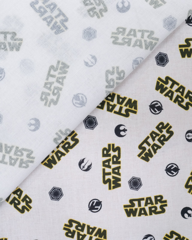 Star Wars -Coton imprimé -  Tissu au metre - Mercerine
