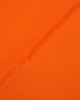 Tissu au metre - Tissu orange - Halloween - Merrcerine