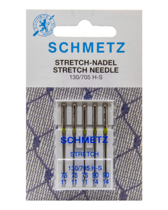 Aiguilles stretch 75/90 - Kit 5 aiguilles machine  Schmetz Schmetz