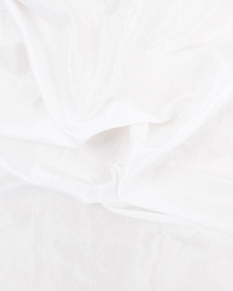 Tissu Blanc taffetas - 10cm