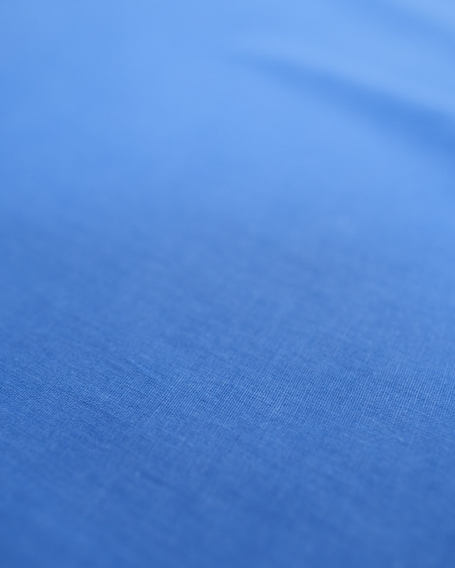 Coton bleu-azur-Mercerine