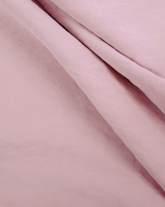 Tissu Viscose rose texturée x -  Mercerine