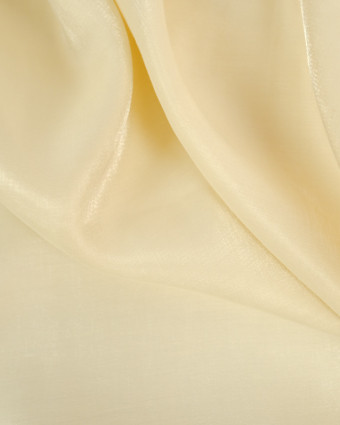 Tissu Viscose Satin irisé ivoire -  -  Mercerine