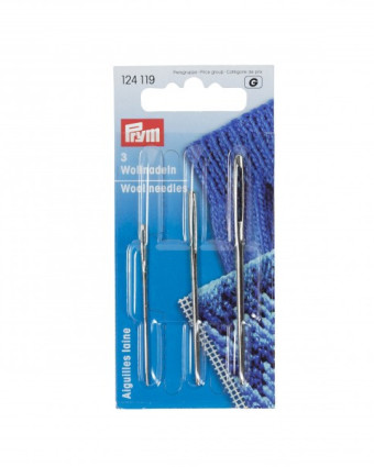 Aiguilles laine - 3 tailles - Prym - Mercerie - Mercerine