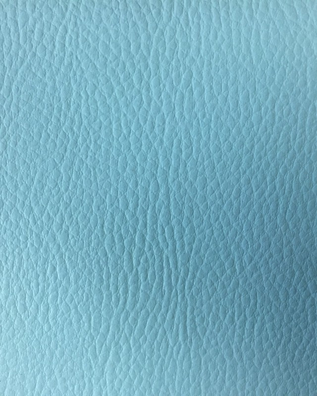 Tissus simili cuir bleu ciel Karl - Mercerine.com