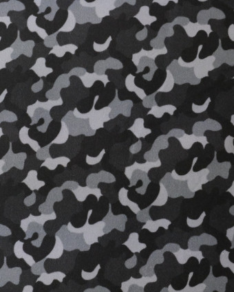 Popeline de coton - Imprimé camouflage - Mercerine