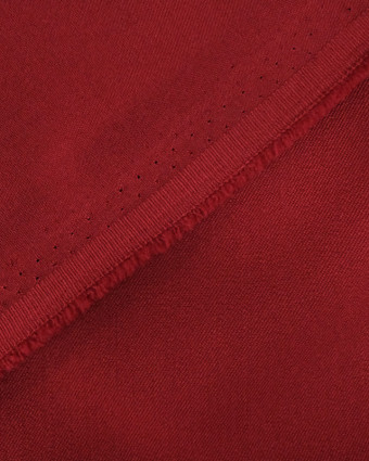 Tissu Jupe Veste Pantalon Prune : gabardine rouge - Mercerine