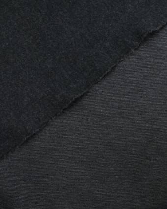 Tissu - polyester - Tissu uni - Gris - Tissu au mètre - Mercerine