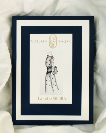 Sierra Maison Fauve : Patron robe ou blouse - Mercerine