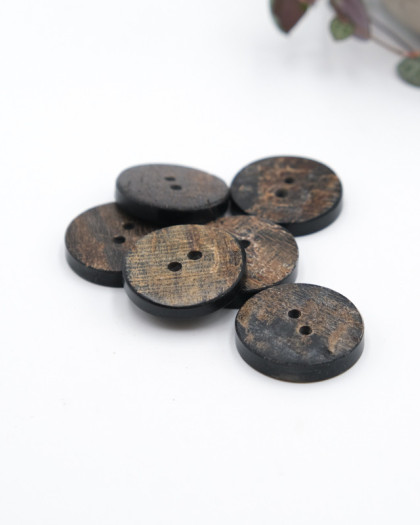  
Bouton Bois 27Mm 