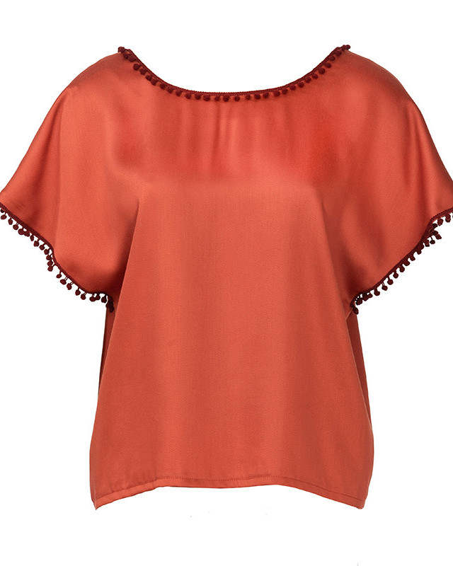 Patron Burda T-shirt Blouse  - Burda 6204 - Mercerine