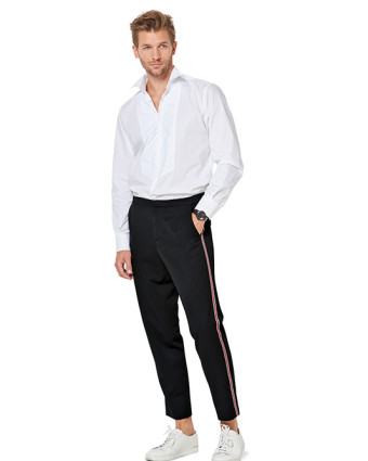 Patron Pantalon hommes  - Burda 6350 - Mercerine