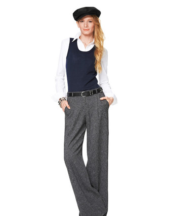 Patron  Pantalon - Burda 6856 - Mercerine