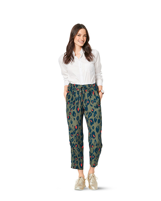 Patron Burda Pantalon femme  - Burda 6298 - Mercerine