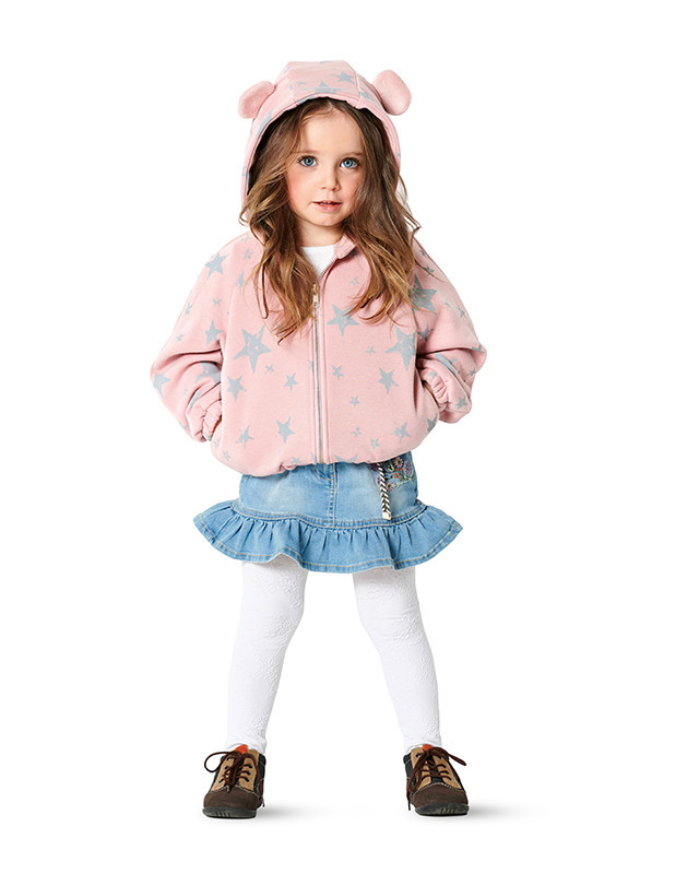 Patron de couture Blouson enfant - Burda 9306 - Mercerine