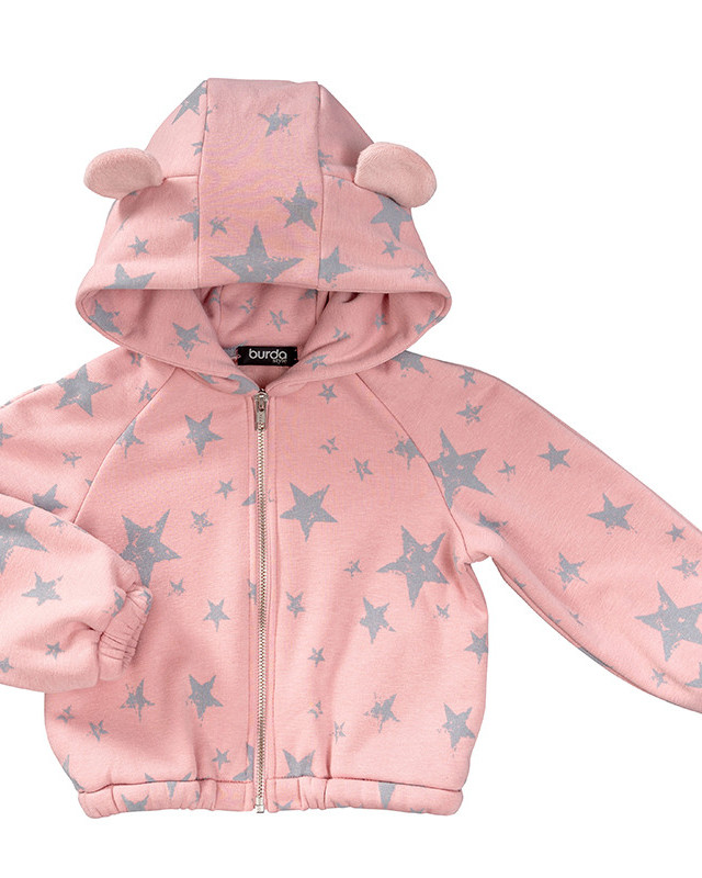 Patron de couture Blouson enfant - Burda 9306 - Mercerine