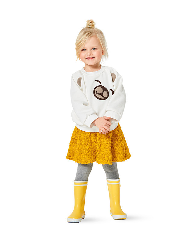 Patron de couture Sweatshir enfant - Burda 9308 - Mercerine