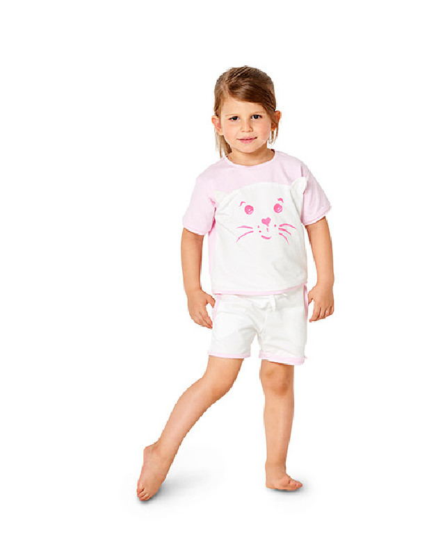 Patron Burda Pyjama enfants  - Burda 9326 - Mercerine