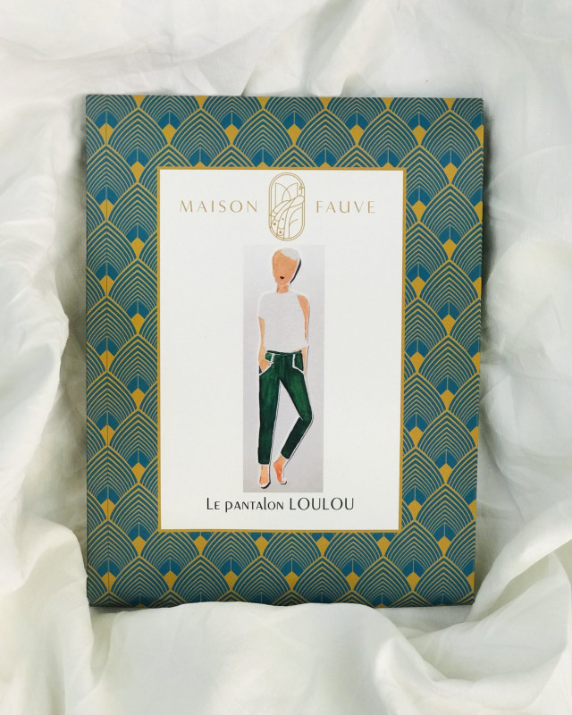Loulou - Patron pantalon -Patrons couture -  Maison Fauve - Mercerine
