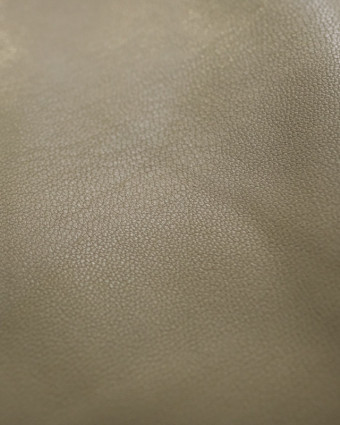 Tissu simili cuir envers Suédine Beige - Mercerine