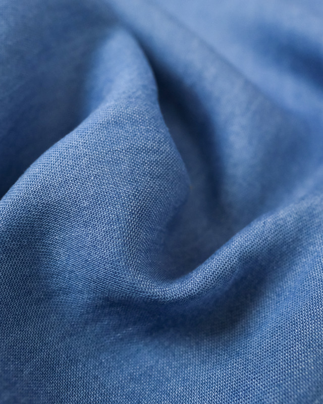 Chambray - Jeans - Bleu clair - Mercerine