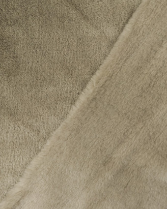 Tissu polaire - Beige -  Tissu doux - Mercerine