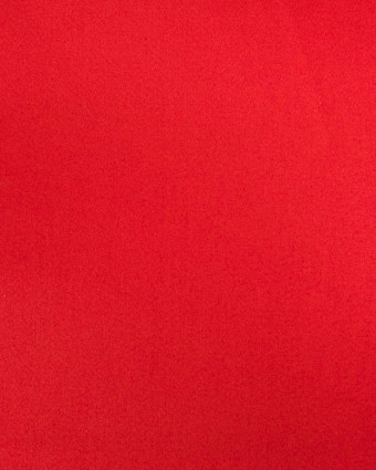 Tissu Satin de coton Rouge stretch - 10cm -  Mercerine