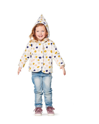 Patron de couture Enfant Manteau - Burda 9289 - Mercerine