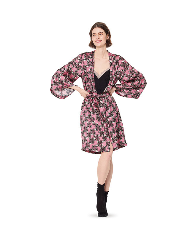 Patron de couture Kimono - Burda 6161 - Mercerine