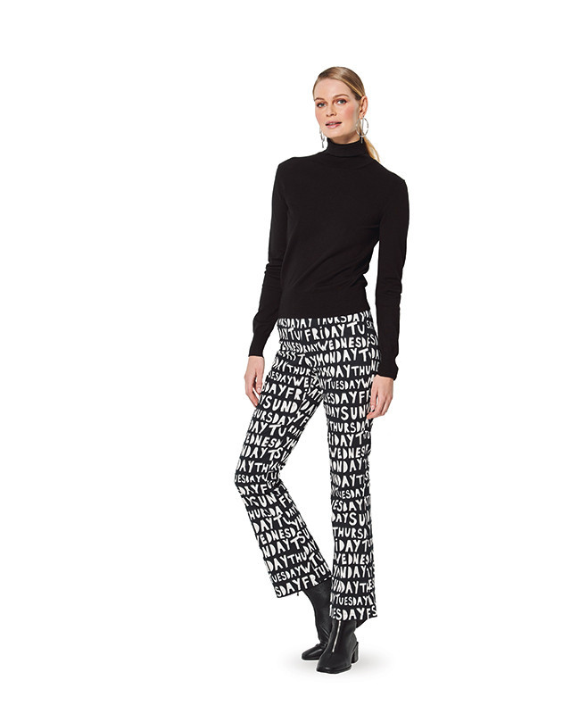 Patron de couture Pantalon - Burda 6152 - Mercerine