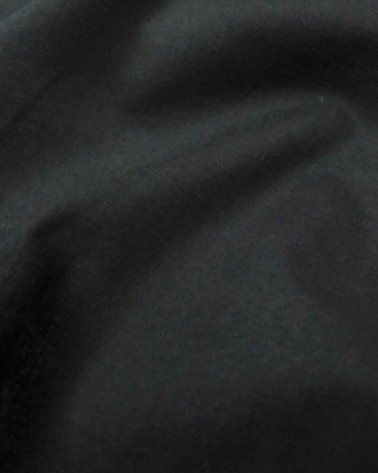 Voile de coton noir - Tissu au mètre - Mercerine