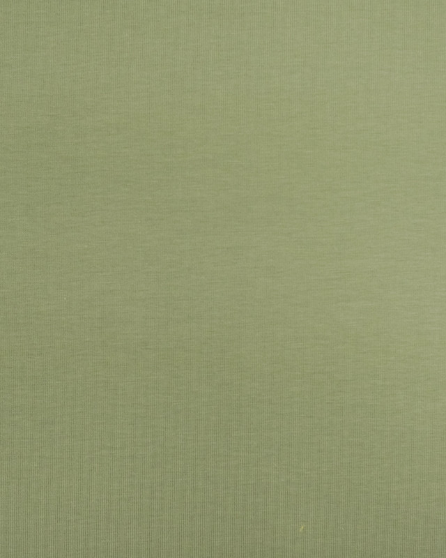 Tissu jersey coton uni vert - Tissu oeko tex - Mercerine