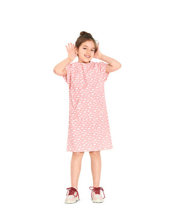 Patron de couture robe fille t-shirt Enfant Burda 9282 - Mercerine