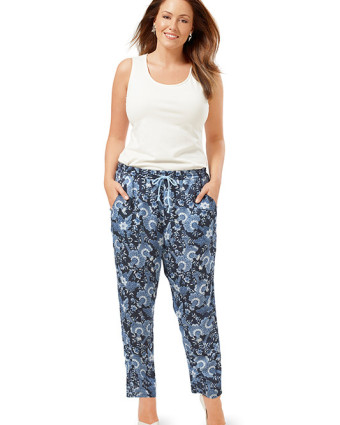 Patron Burda  Pantalon - Burda 6678 - Mercerine