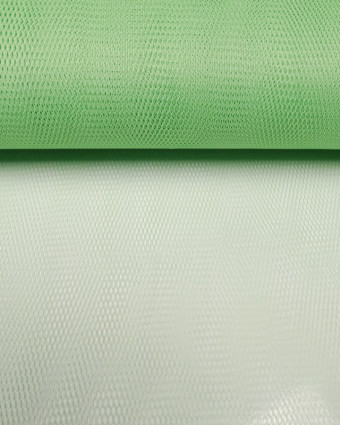 Tulle vert nil largeur 150cm - 10cm - Mercerine