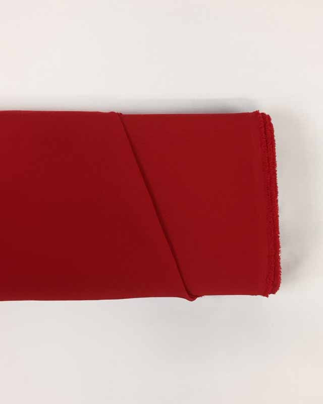 Tissu pour robe, jupe rouge Septenta x10cm -  Mercerine