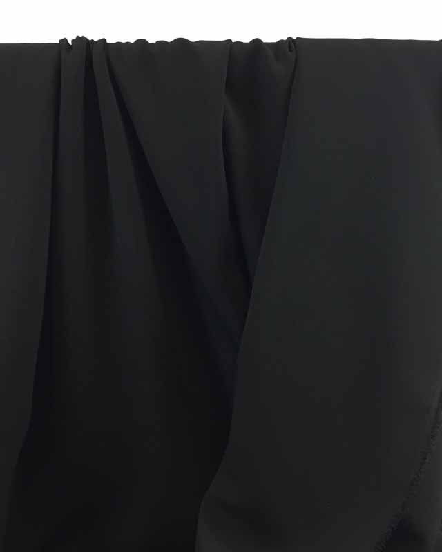 Tissu pour robe, jupe noir Septenta x10cm -  Mercerine