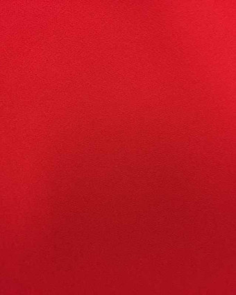 Tissu crêpe envers satin rouge Cristina x10cm -  Mercerine