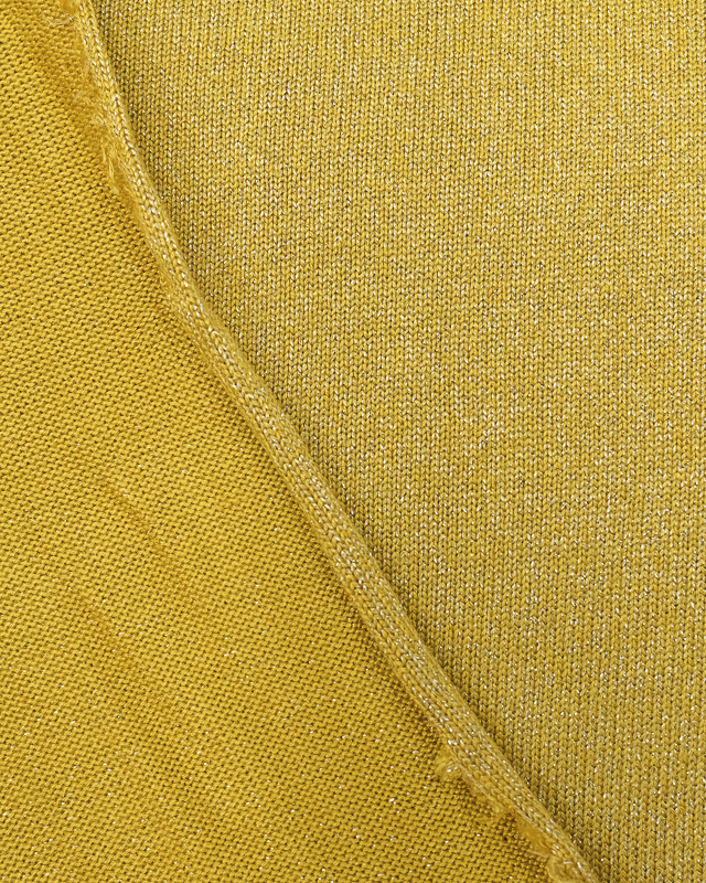 Viscose lurex Jaune - Jersey viscose - Mercerine