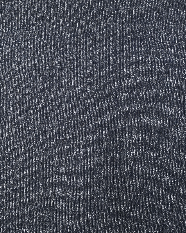 Viscose lurex bleu marine - jersey viscose - Mercerine