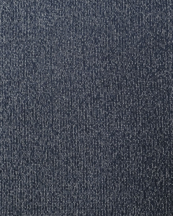 Viscose lurex bleu marine - jersey viscose - Mercerine