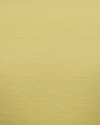 Jersey coton jaune pastel Oekotex Kate - Mercerine