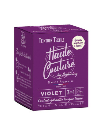 Teinture textile violet Haute couture - Mercerine