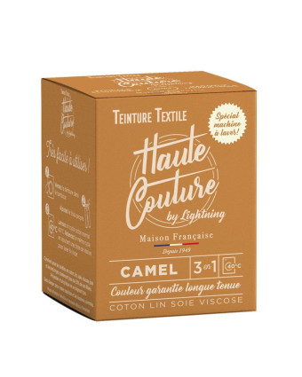 Teinture textile camel Haute couture - Mercerine